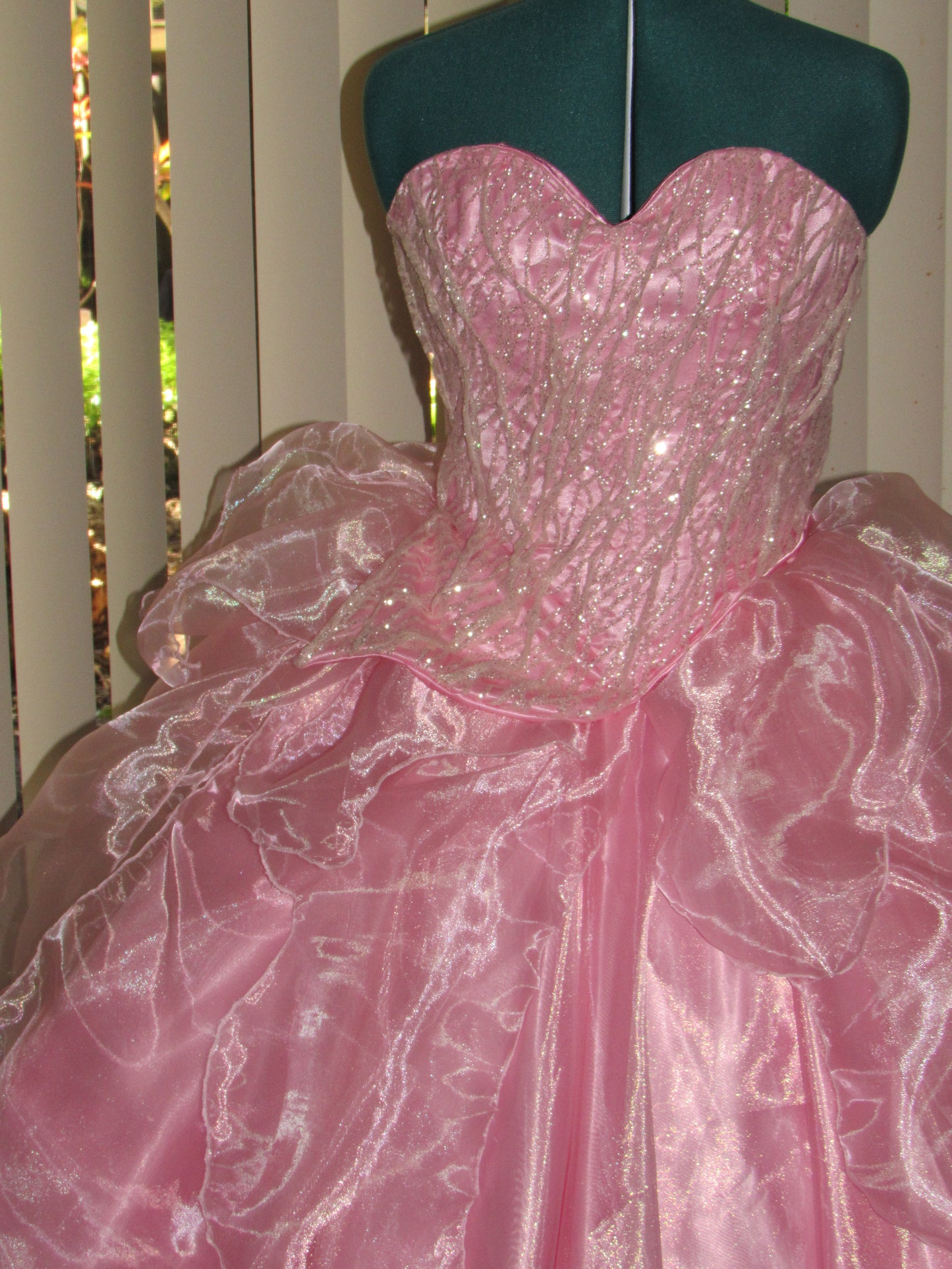 Good Witch Bubble Dress Costume Cosplay Gown for Teens/Adults