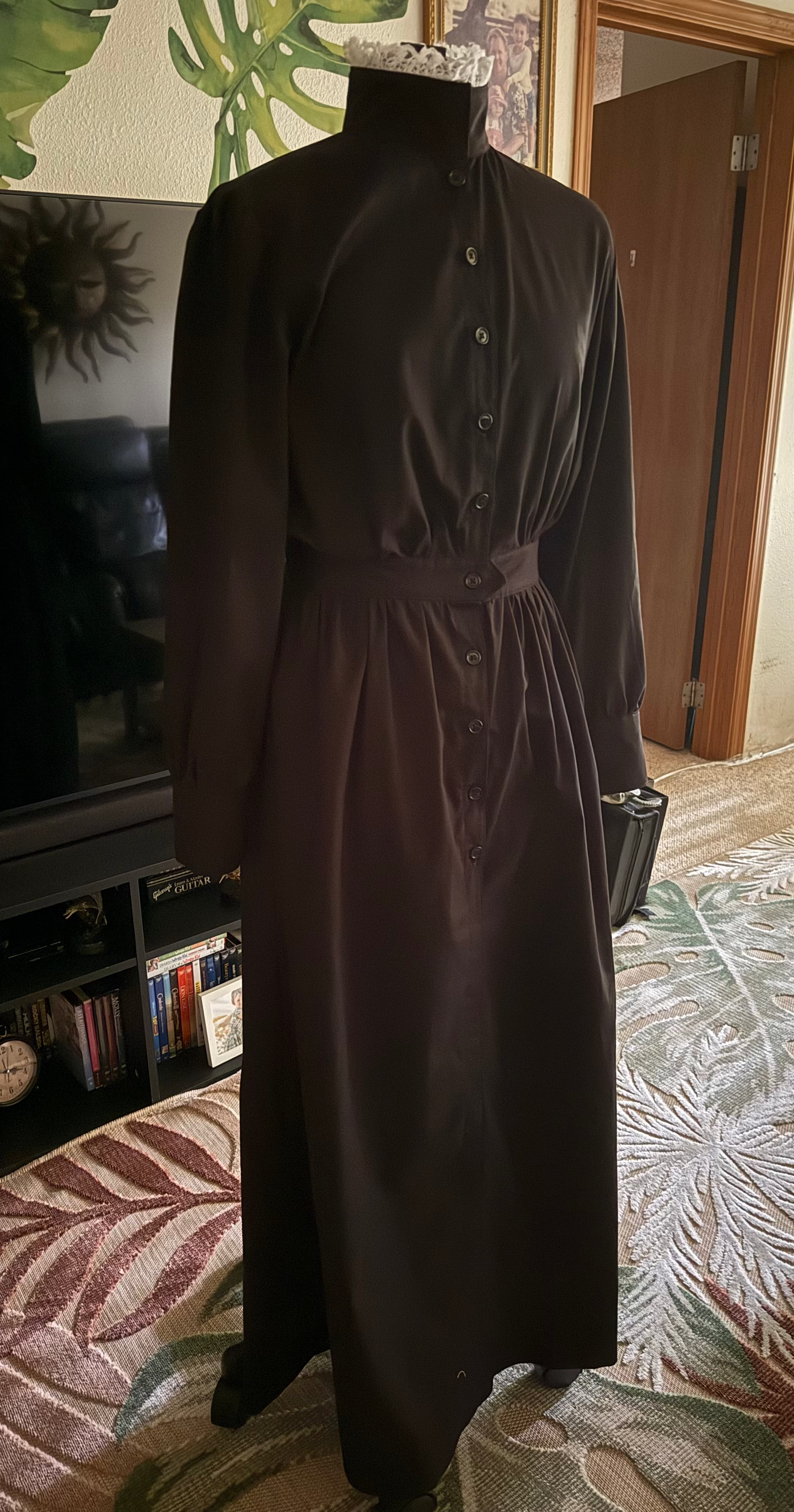 Edwardian Servant Cosplay Costume - Dress and Apron - for Teens/Adults