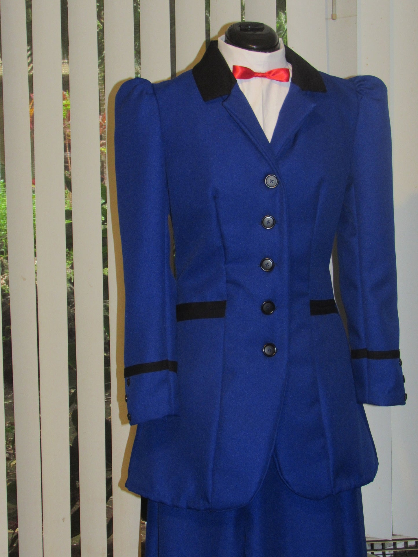 Edwardian English Nanny Broadway Costume Cosplay for Teens/Adults