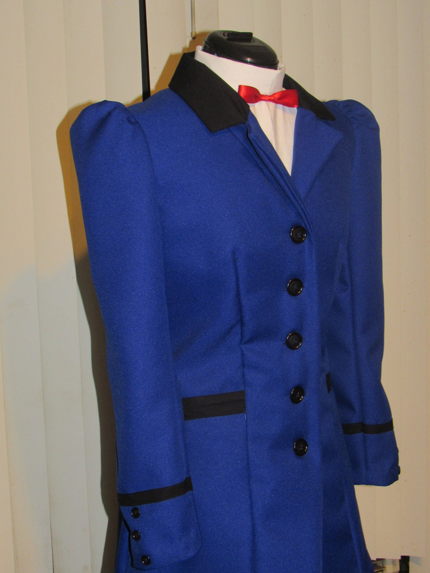Edwardian English Nanny Broadway Costume Cosplay for Teens/Adults