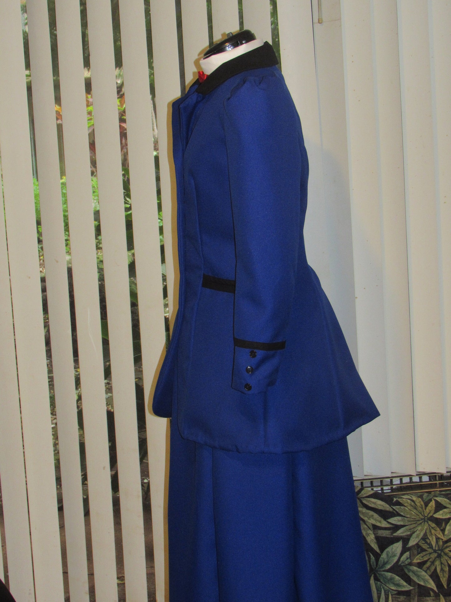 Edwardian English Nanny Broadway Costume Cosplay for Teens/Adults