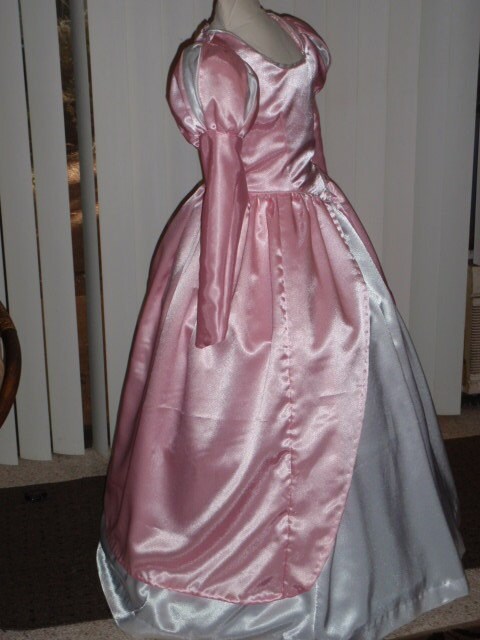 Mermaid Princess Costume Once Upon a Time Dress Gown for Girls