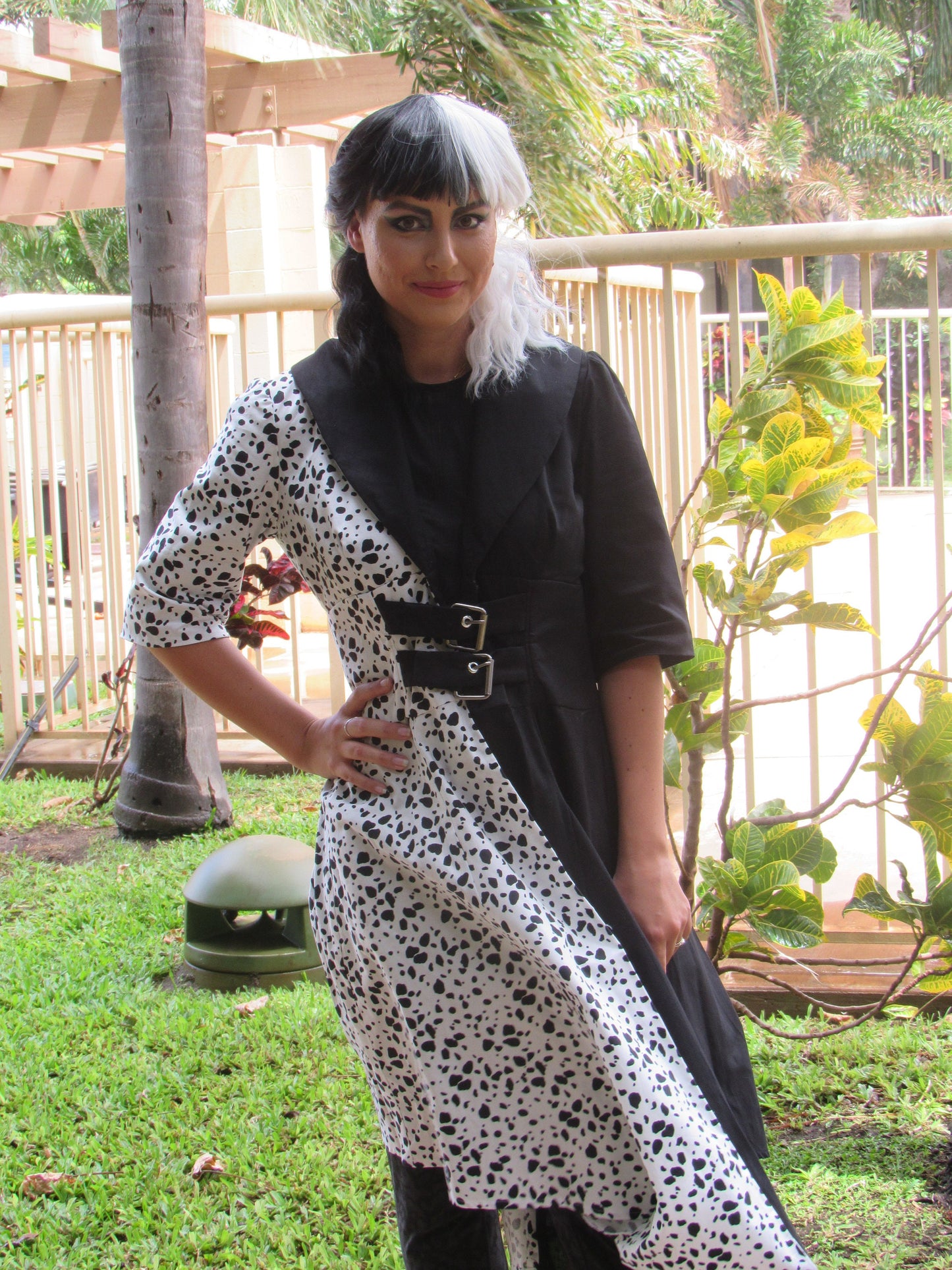 Dalmatian Coat Cosplay Costume for Teens/Adults