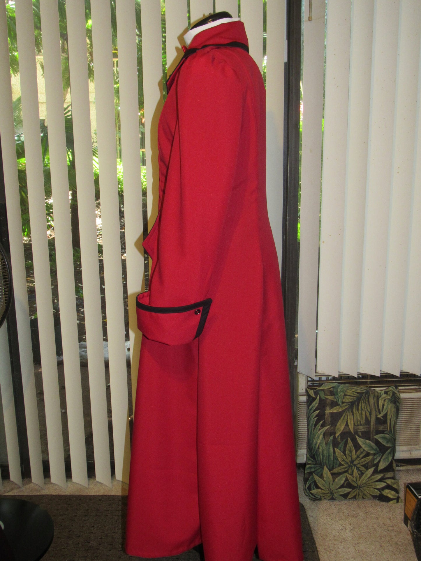 Edwardian English Nanny Broadway Duster Coat Costume Cosplay for Teens/Adults