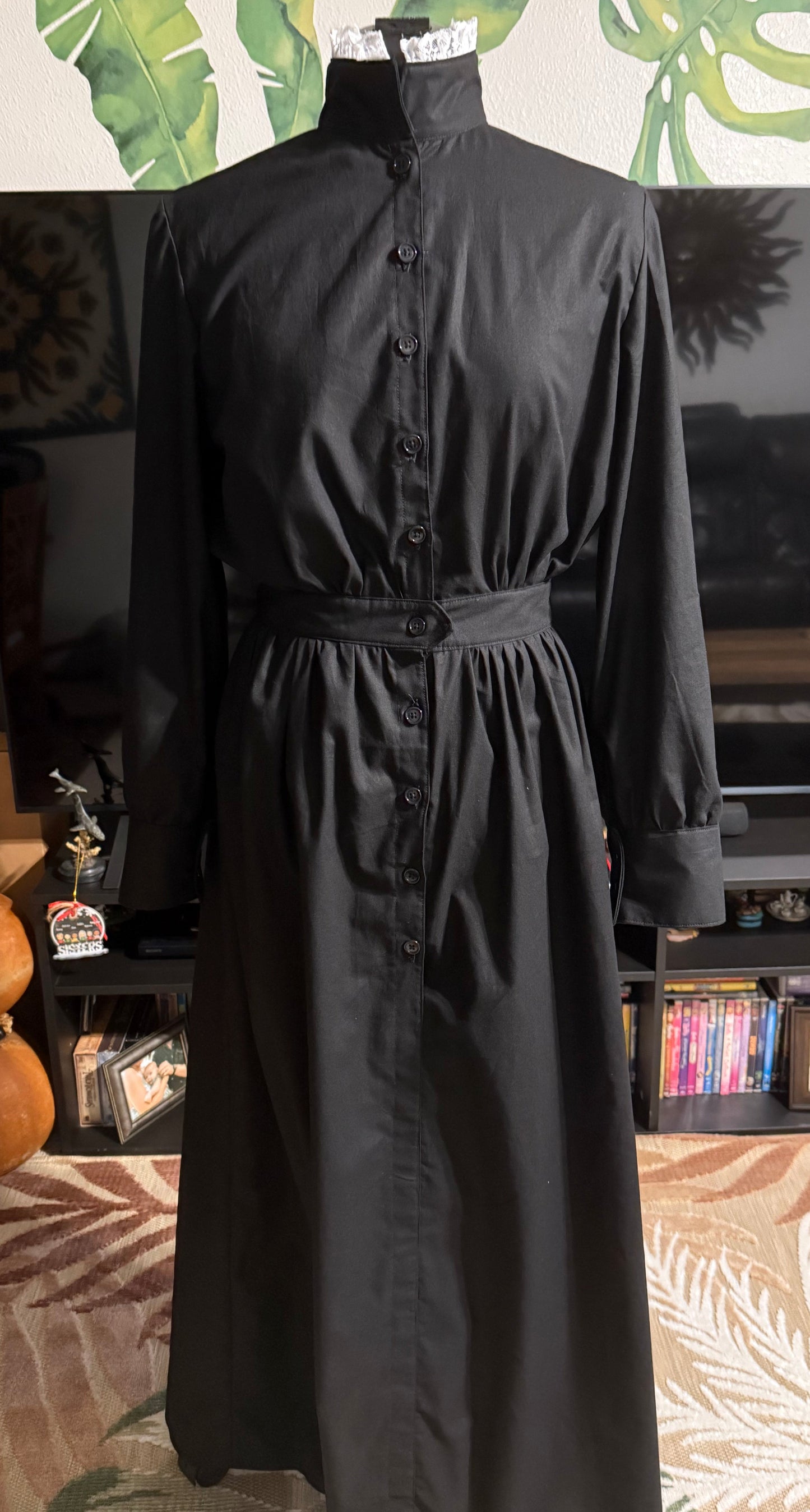 Edwardian Servant Cosplay Costume - Dress and Apron - for Teens/Adults