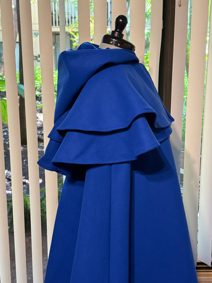 Deluxe Renaissance Medieval Cosplay Costume Cape for Teens Adults